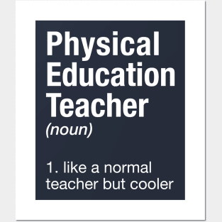 Physical Education Teacher Posters and Art